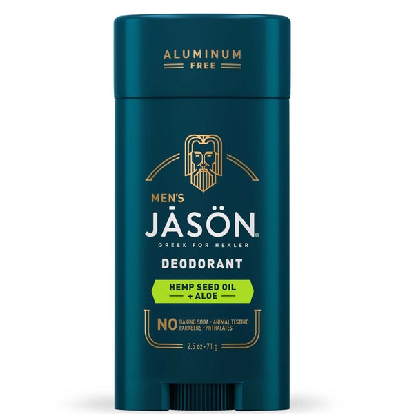 JASON Men's Hemp Seed Oil and Aloe Deodorant Stick 71g