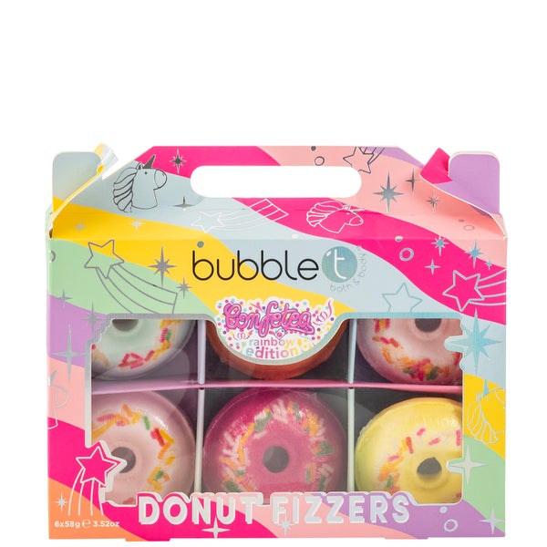 Bubble T Rainbow Donut Bath and Shower Selection