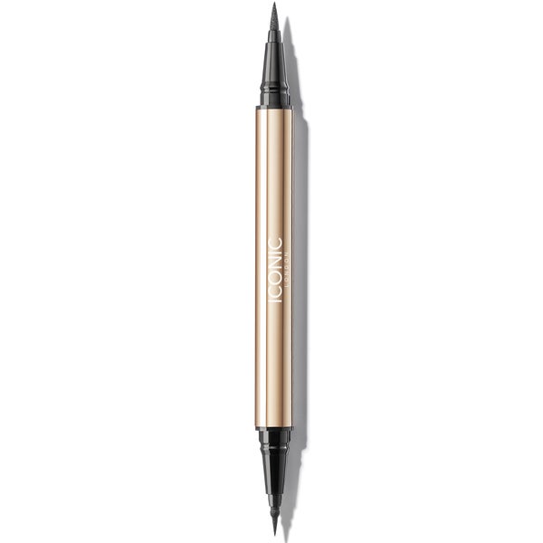 ICONIC London Enrich and Elevate Eyeliner - Black 2 x 0.4ml