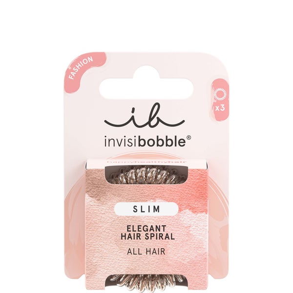 invisibobble Slim Bronze Me Pretty (3x Slim Spirals)