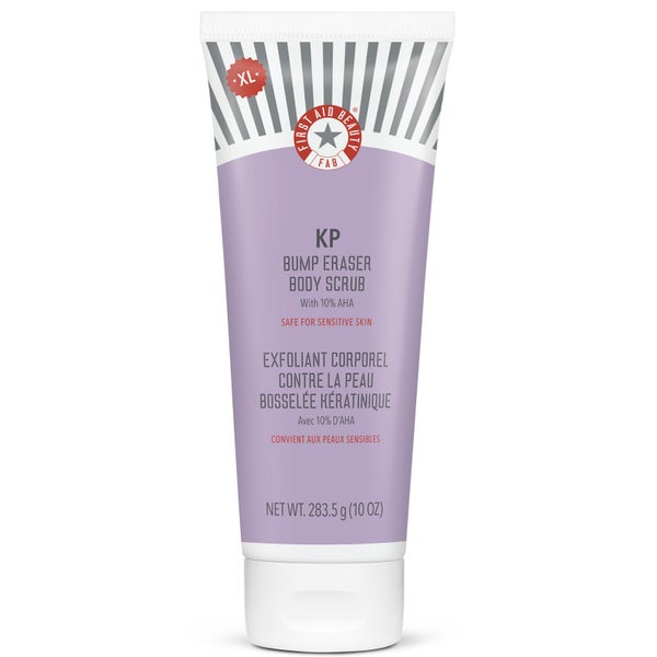 First Aid Beauty KP Bump Eraser Body Scrub with 10% AHA 283.5g