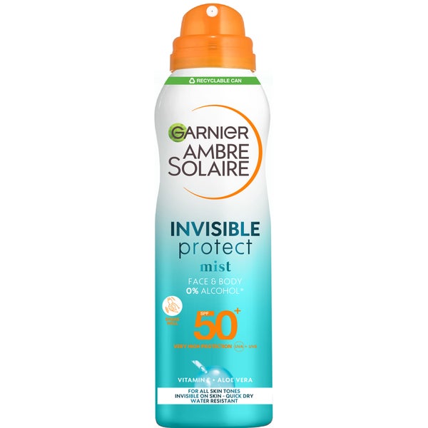 Garnier Ambre Solaire SPF 50+ Invisible Protect Mist Spray 200ml