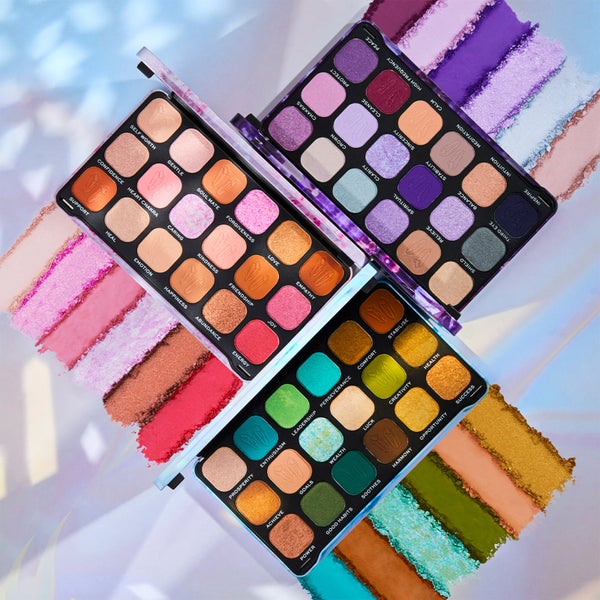 Revolution Crystal Aura Forever Flawless Shadow Palette (Various Shades)