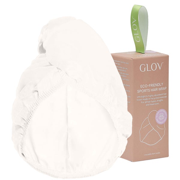 GLOV® Sports Hair Wrap Towel - Sport White