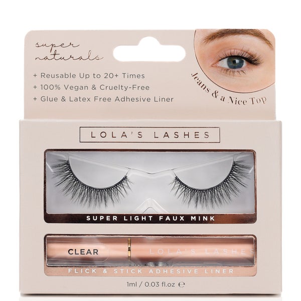 Lola's Lashes Jeans and a Nice Top Strip Lash and Adhesive Set
