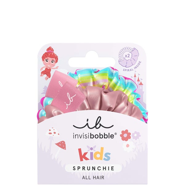 invisibobble Kids' Too Good To Be Blue Sprunchie Hair Ties (Pack of 2)