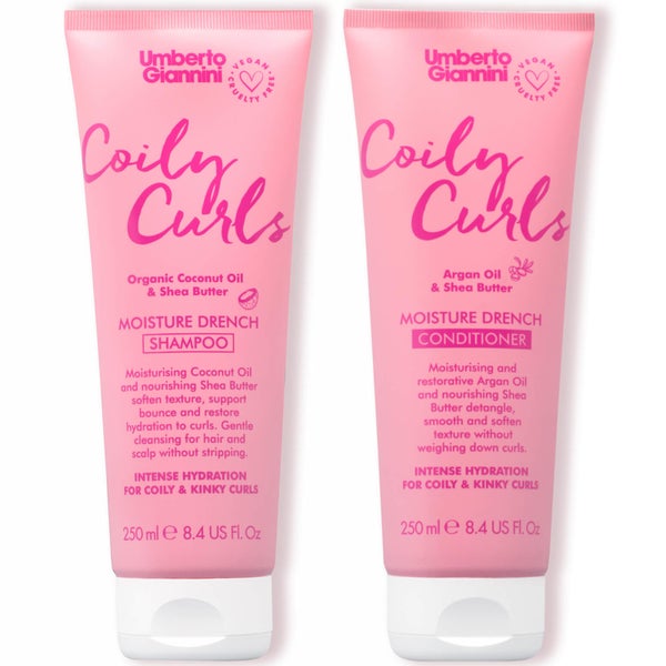 Umberto Giannini Coily Curls Shampoo and Conditioner Duo
