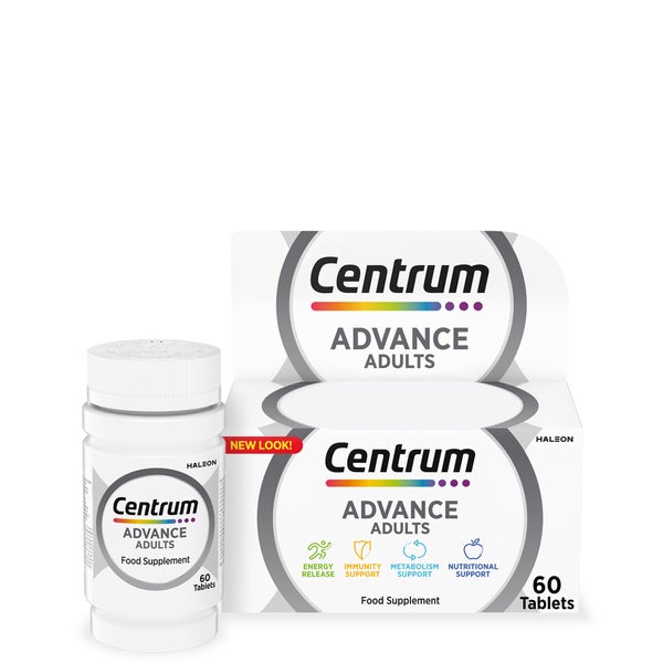 Centrum Advance Multivitamins and Minerals Tablets - 60 Tablets