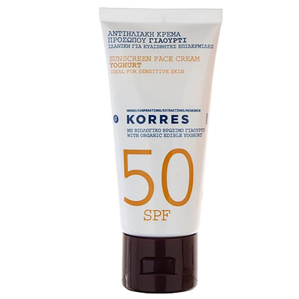 KORRES Yoghurt Face Sunscreen Cream SPF50 50ml
