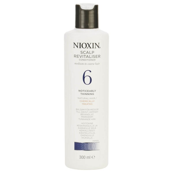 NIOXIN 俪康丝系统 6 头皮修复护发素（适合特别稀薄、中等和粗糙的自然和烫染头发）(300ml)