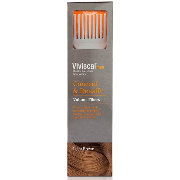 Viviscal Volumising Hair Fibres - 浅褐色发质 (15g)
