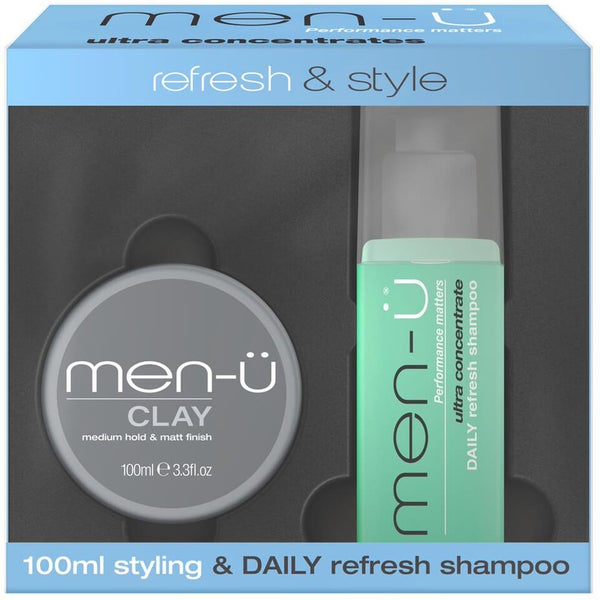men-ü Refresh and Style Clay