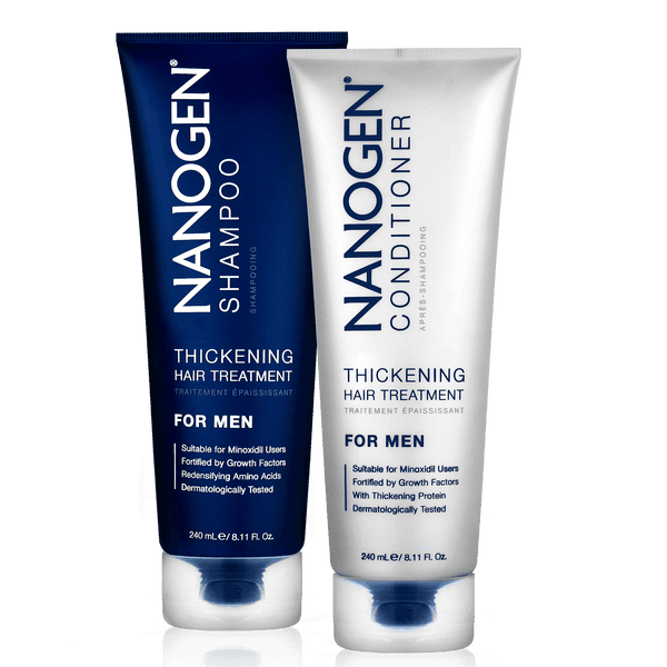 Men Nanogen Thickening Treatment Shampoo和Conditioner套件