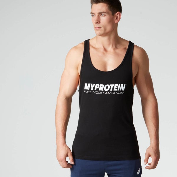 Myprotein 男子运动健身背心 - 黑色