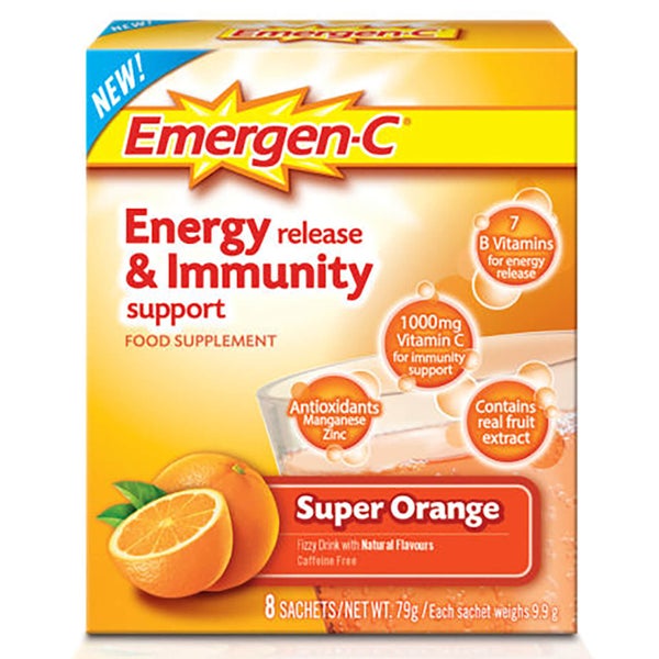 Emergen-C香橙口味泡腾粉（8袋）