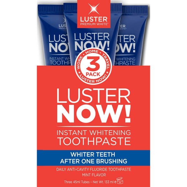 Luster Now Instant Whitening Toothpaste - 3 支 (42g)
