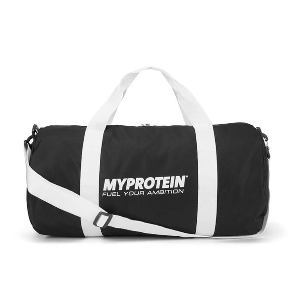 Myprotein 运动健身圆桶包 - 黑色