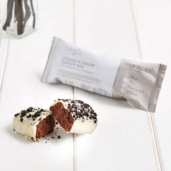 Meal Replacement Box of 16 Cookies and Cream Bars