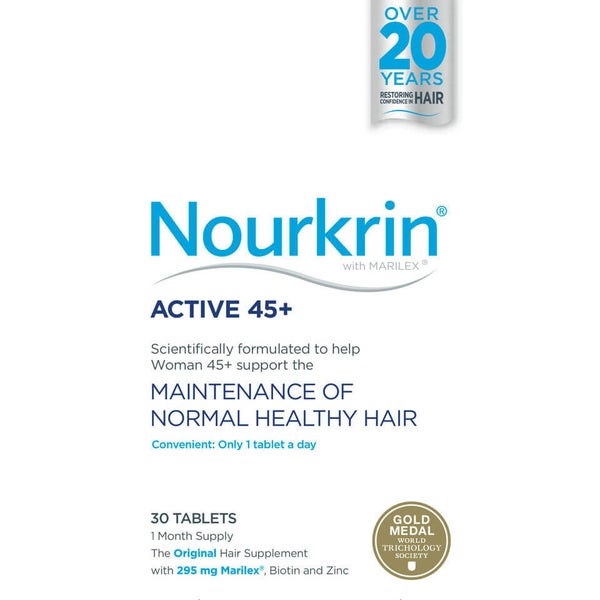 Nourkrin Active 45+ 养护发营养补充剂 | 30 片