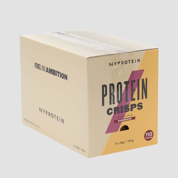 Myprotein Protein Crisps, Barbecue, 25g x 6 Packets