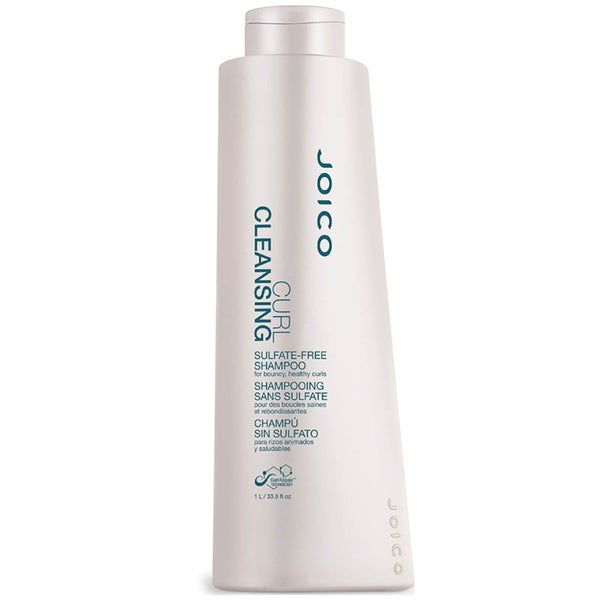 Joico Curl Cleansing Sulfate-Free Shampoo for Bouncy, Healthy Curls (1000ml)