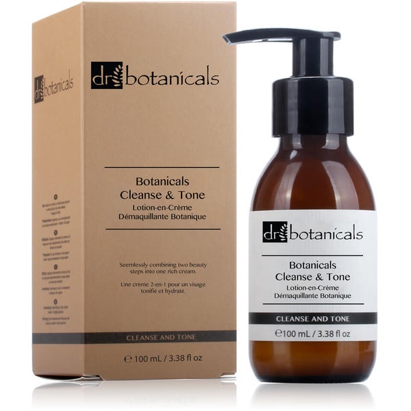Dr Botanicals Cleanse and Tone Cream (100ml)