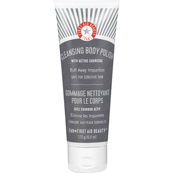 First Aid Beauty Cleansing Body Polish with Active Charcoal (170g)