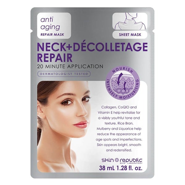Skin Republic Neck and Décolletage Repair Mask (38ml)