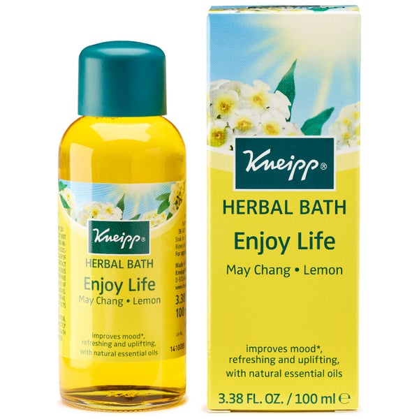 KneippEnjoy LifeHerbal柠檬和May Chang 沐浴油 (100ml)