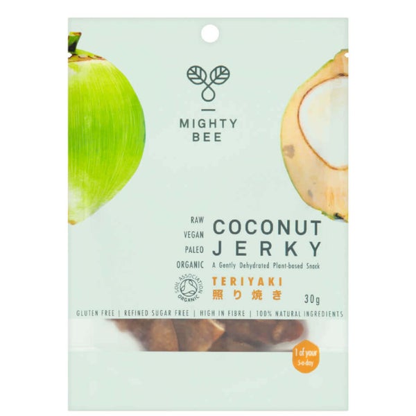 Mighty Bee Organic Coconut Jerky - Teriyaki