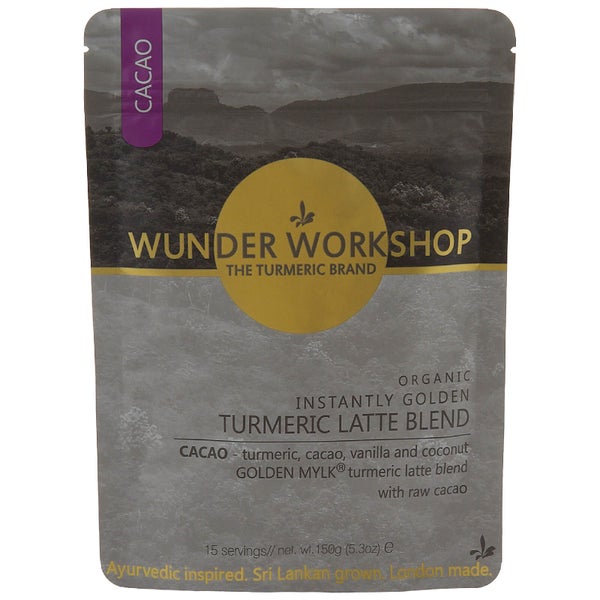 WUNDER WORKSHOP Instantly Golden Cacao Vegan Turmeric Latte - 150g