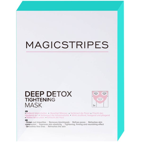 MAGICSTRIPES Deep Detox Tightening Mask x 3 Sachets
