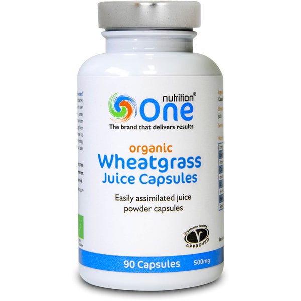 Wheatgrass Juice Capsules - 90 Capsules (500mg)