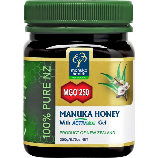 Manuka Health MGO 250+ Manuka Honey Plus Aloe Vera 250g
