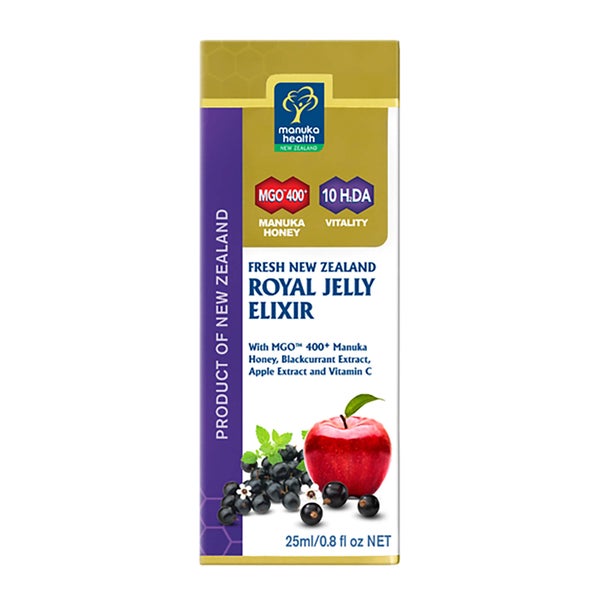 Manuka Health New Zealand Royal Jelly Elixir with MGO 400+ Manuka Honey 25ml
