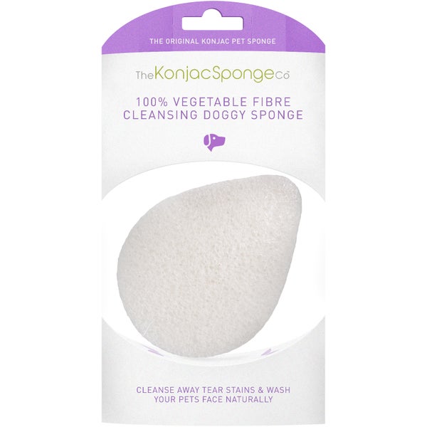 The Konjac Sponge Company Doggy Tear Drop Sponge
