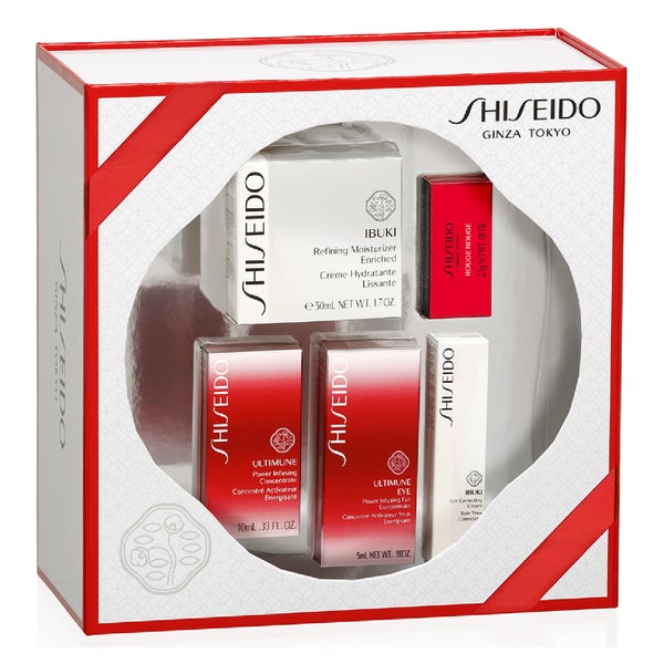 Shiseido Ibuki Refining Moisturiser Enriched Cream Kit