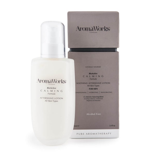 AromaWorks Men's Calming Aftershave Lotion 100ml