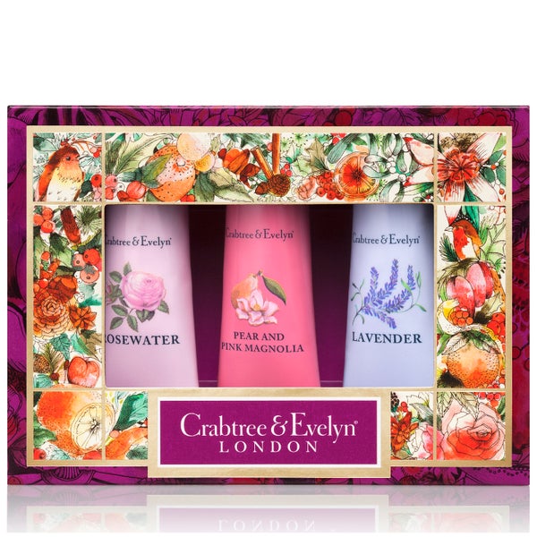 Crabtree & Evelyn Florals Hand Therapy Sampler 3x25g