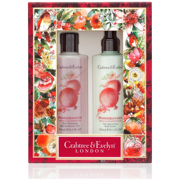 Crabtree & Evelyn Pomegranate Body Care Duo