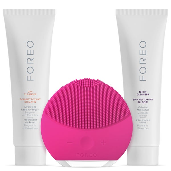 FOREO Holiday Cleansing Collection - (LUNA Mini 2) Fuchsia