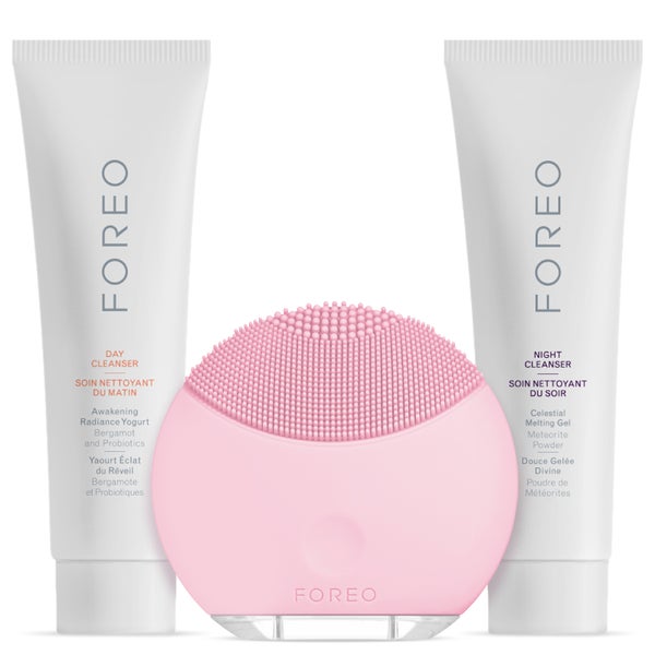 FOREO Holiday Cleansing Collection - (LUNA Mini) Petal Pink
