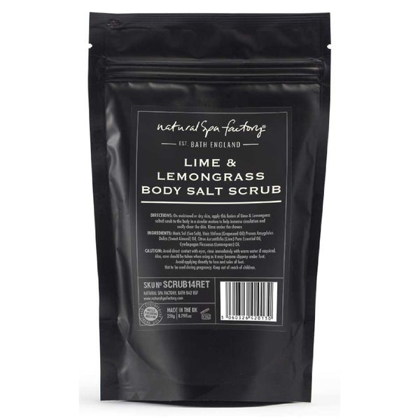 Natural Spa Factory Lime and Lemongrass Body Scrub