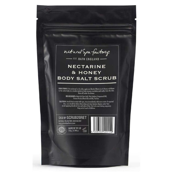 Natural Spa Factory Nectarine and Honey Blossom Body Salt Scrub