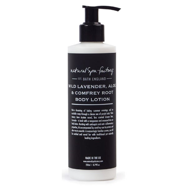 Natural Spa Factory Wild Lavender, Comfrey and Aloe Body Lotion