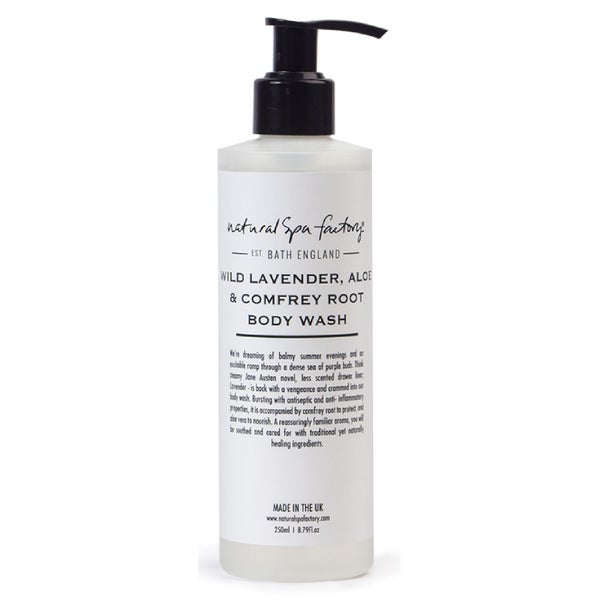 Natural Spa Factory Wild Lavender, Comfrey and Aloe Body Wash