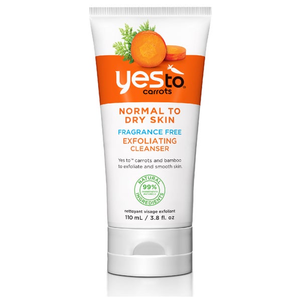 yes to Carrots Fragrance-Free Exfoliating Cleanser