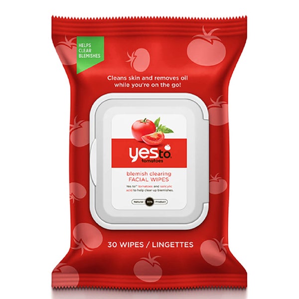 Yes To 番茄祛斑洁面湿巾 | 30 片装