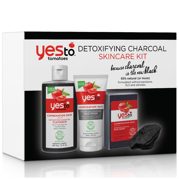 yes to Tomatoes Detoxifying Charcoal Skin Care Kit