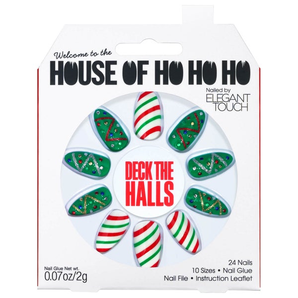 Elegant Touch House of Holland Christmas Nails - Deck The Halls